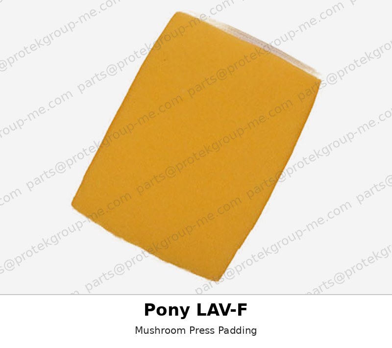 Pony LAV-F Mushroom Press Padding - press pad / cover
