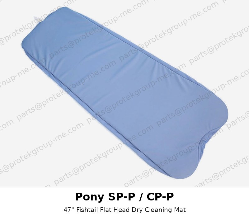 Pony SP-P / CP-P 47" Fishtail Flat Head Dry Cleaning Mat - press pad / cover