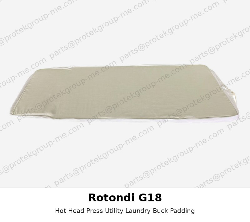 Rotondi G18 Hot Head Press Utility Laundry Buck Padding - press pad / cover