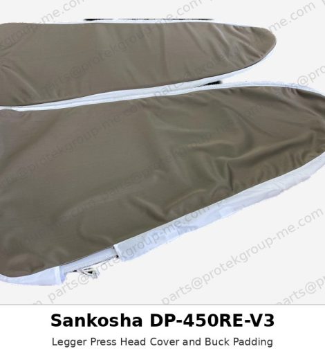 Sankosha DP-450RE-V3 Legger Press Head Cover and Buck Padding - press pad / cover