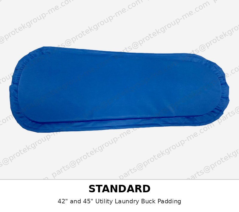 Standard 42" and 45" Utility Laundry Buck Padding - press pad / cover