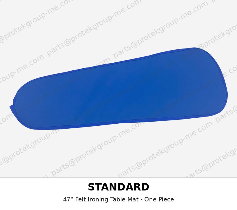 Standard 47" Felt Ironing Table Mat - One Piece - press pad / cover