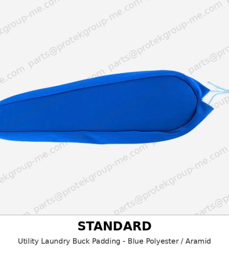 Standard Utility Laundry Buck Padding - Blue Polyester / Aramid - press pad / cover